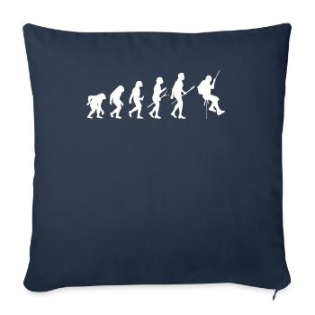 Cave Explorer - Sofa pillowcase 17,3'' x 17,3'' (45 x 45 cm) - navy - Front