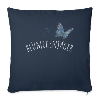 Gärtnerin Floristin Floristik Blumen - Sofakissenbezug 45 x 45 cm - Navy - Vorne