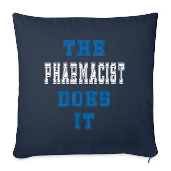 The Apotheker does it - Sofakissenbezug 45 x 45 cm - Navy - Vorne