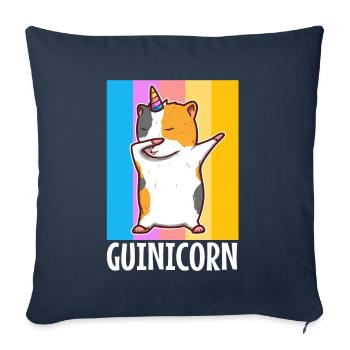 Guinicorn - Sofakissenbezug 45 x 45 cm - Navy - Vorne