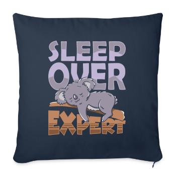 Expert for overnight stays Sweet Party - Sofa pillowcase 17,3'' x 17,3'' (45 x 45 cm) - navy - Front