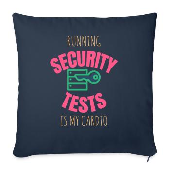 Cybersecurity - IT Security Computer Scientist - Sofa pillowcase 17,3'' x 17,3'' (45 x 45 cm) - navy - Front