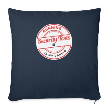 Cybersecurity - IT Security Computer Scientist - Sofa pillowcase 17,3'' x 17,3'' (45 x 45 cm) - navy - Front