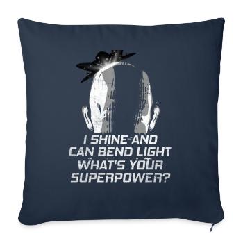 Being Bald Bald Guy With A Beard Bald Dad - Sofa pillowcase 17,3'' x 17,3'' (45 x 45 cm) - navy - Front