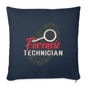 Forensic Science Forensic Technician Criminology - Sofakissenbezug 45 x 45 cm - Navy - Vorne