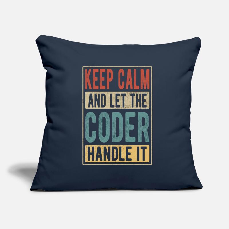 Coder Retro Gift Sofa pillowcase 17,3'' x 17,3'' (45 x 45 cm)