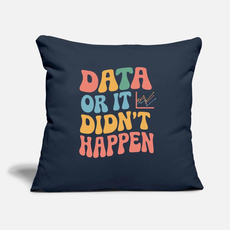 Data Analyst Data Scientist Data Engineer - Housse de coussin décorative 45 x 45 cm