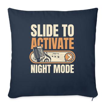 Faites glisser pour activer le mode nuit Opera House Lover - Housse de coussin décorative 45 x 45 cm - bleu marine - Devant