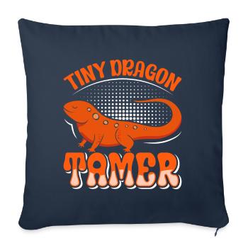 Triton - Housse de coussin décorative 45 x 45 cm - bleu marine - Devant