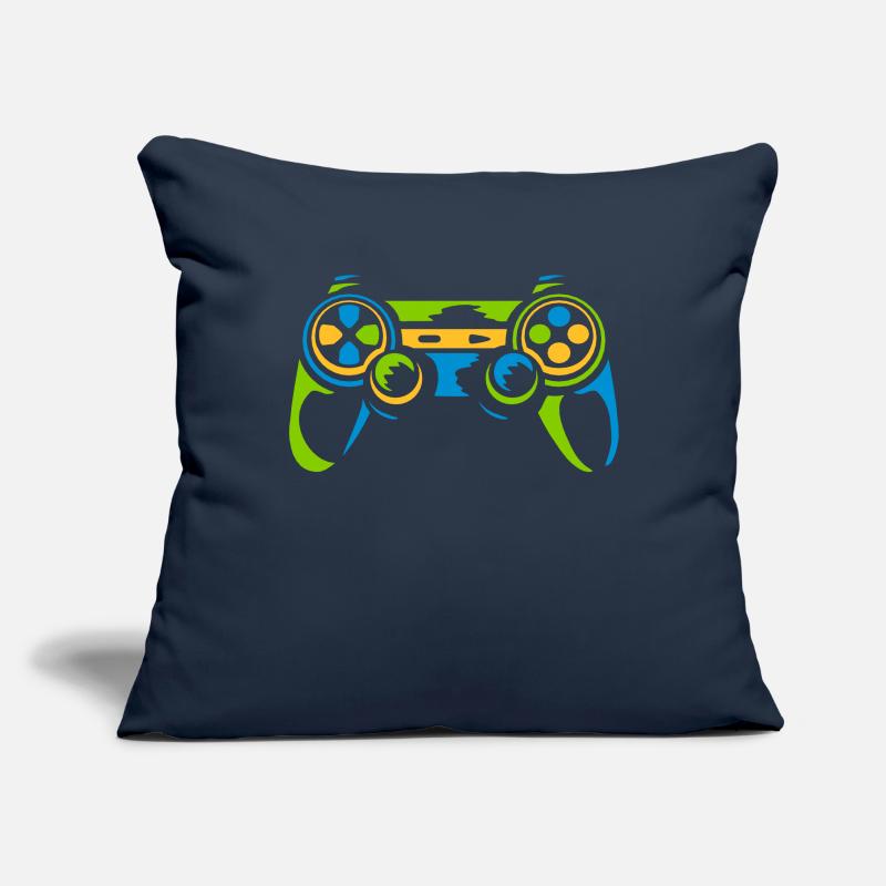 Colorful Controller Retro Console Sofa pillowcase 17,3'' x 17,3'' (45 x 45 cm)