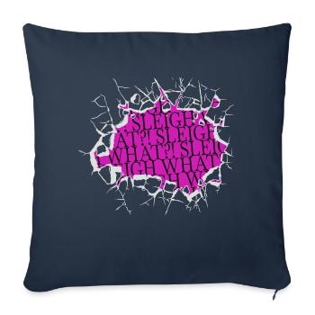 Santa Bodybuilder Cool Gift Idea Funny Quote Cute - Sofa pillowcase 17,3'' x 17,3'' (45 x 45 cm) - navy - Front