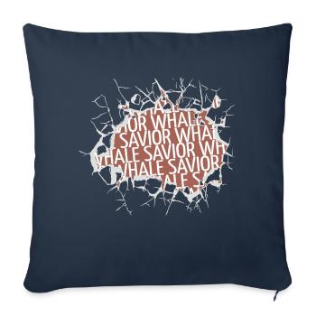 Geek Accent Boat Animal Shelter Greenman - Sofa pillowcase 17,3'' x 17,3'' (45 x 45 cm) - navy - Front