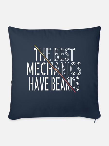 baseballgifts mechanics baseballhoodie - Sofakissenbezug 45 x 45 cm - Navy