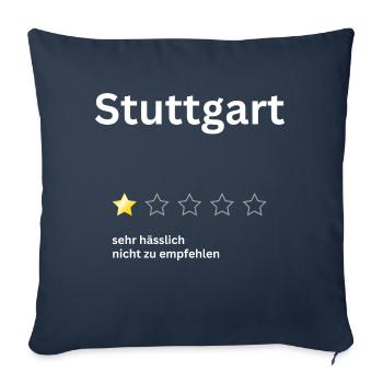 Stuttgart 1star - Sofakissenbezug 45 x 45 cm - Navy - Vorne
