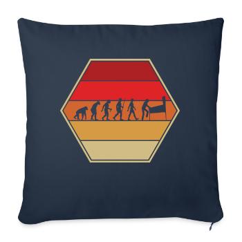 Pinball machine Evolution Pinball Development - Sofa pillowcase 17,3'' x 17,3'' (45 x 45 cm) - navy - Front