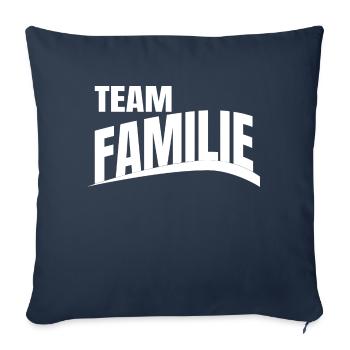 adopted uncle relationship knight family - Sofa pillowcase 17,3'' x 17,3'' (45 x 45 cm) - navy - Front