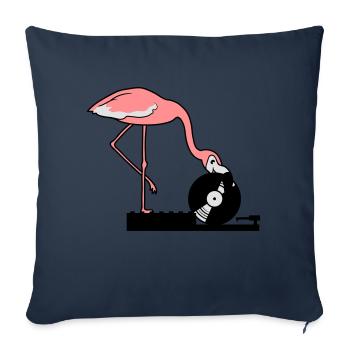 fête de la musique célébrer club disco raccrocher v - Housse de coussin décorative 45 x 45 cm - bleu marine - Devant