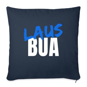 LAUSBUA - Sofakissenbezug 45 x 45 cm - Navy - Vorne