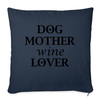 Hund Dog - Sofakissenbezug 45 x 45 cm - Navy - Vorne