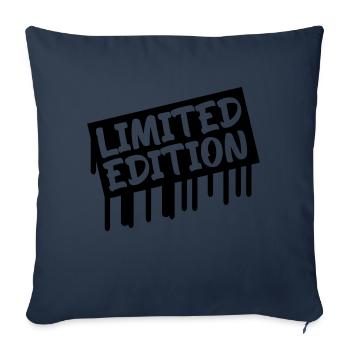 limited edition - Sofa pillowcase 17,3'' x 17,3'' (45 x 45 cm) - navy - Front