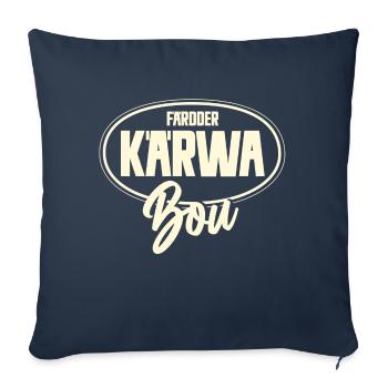 Färdder Kärwa Bou - Sofakissenbezug 45 x 45 cm - Navy - Vorne