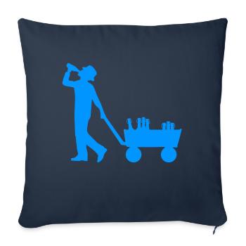 Vatertag - Sofakissenbezug 45 x 45 cm - Navy - Vorne