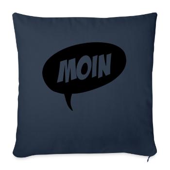 Moin - Sofakissenbezug 45 x 45 cm - Navy - Vorne