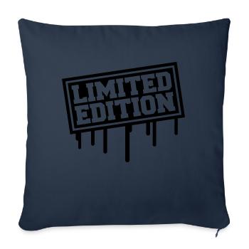 Cool Limited Edition Graffiti - Housse de coussin décorative 45 x 45 cm - bleu marine - Devant