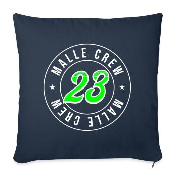 Malle 23 - Sofa pillowcase 17,3'' x 17,3'' (45 x 45 cm) - navy - Front