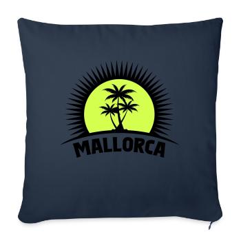 Majorca - Sofa pillowcase 17,3'' x 17,3'' (45 x 45 cm) - navy - Front