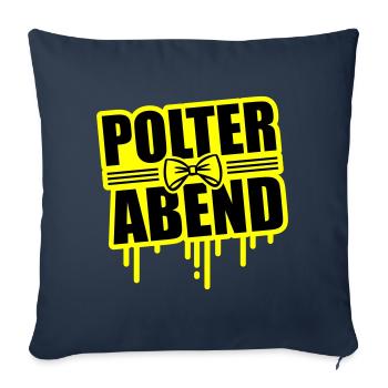 Bachelor party bachelor party - Sofa pillowcase 17,3'' x 17,3'' (45 x 45 cm) - navy - Front