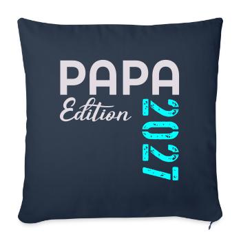 BABY DAD 2027 EDITION - Sofa pillowcase 17,3'' x 17,3'' (45 x 45 cm) - navy - Front