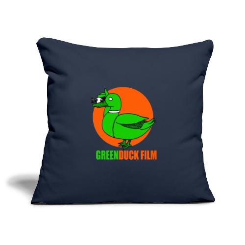 Greenduck Film Orange Sun Logo - Pudebetræk 45 x 45 cm