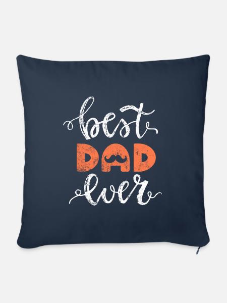 Bester Papa - Sofakissenbezug 45 x 45 cm - Navy