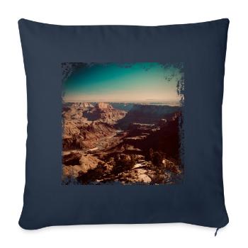Grand Canyon - Sofakissenbezug 45 x 45 cm - Navy - Vorne