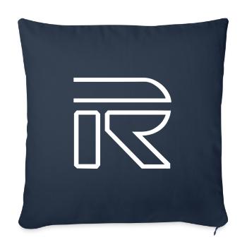 R - Sofa pillowcase 17,3'' x 17,3'' (45 x 45 cm) - navy - Front