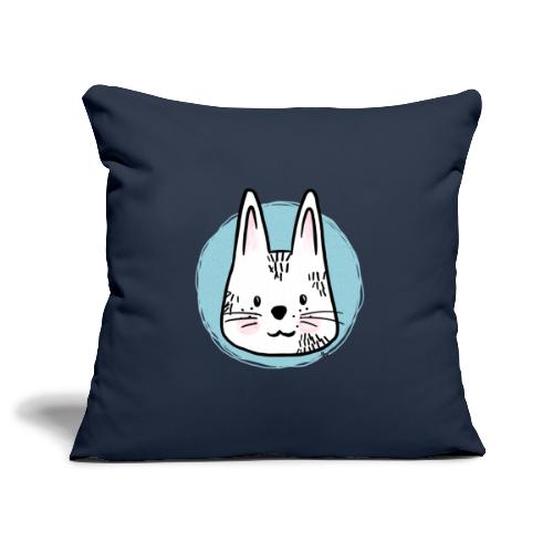 Sweet Rabbit - Portrait - Sofa pillowcase 17,3'' x 17,3'' (45 x 45 cm)