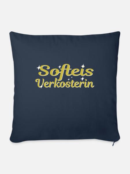 Softeis Verkosterin - Sofakissenbezug 45 x 45 cm - Navy