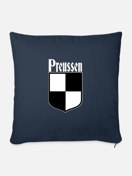 Preussen 03 - Sofakissenbezug 45 x 45 cm - Navy