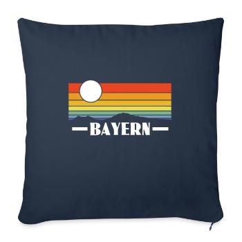 Bayern - Sofakissenbezug 45 x 45 cm - Navy - Vorne