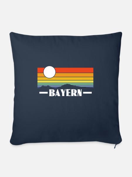 Bayern - Sofakissenbezug 45 x 45 cm - Navy