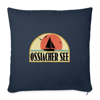Ossiacher See - Sofakissenbezug 45 x 45 cm - Navy - Vorne
