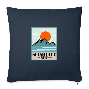 Neusiedler See - Sofakissenbezug 45 x 45 cm - Navy - Vorne