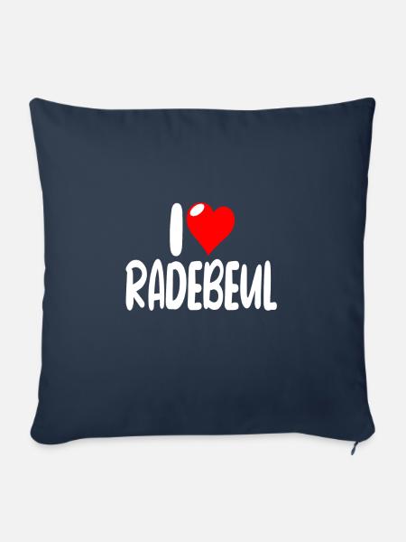 Radebeul - Sofakissenbezug 45 x 45 cm - Navy
