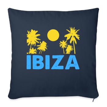Ibiza - Sofa pillowcase 17,3'' x 17,3'' (45 x 45 cm) - navy - Front