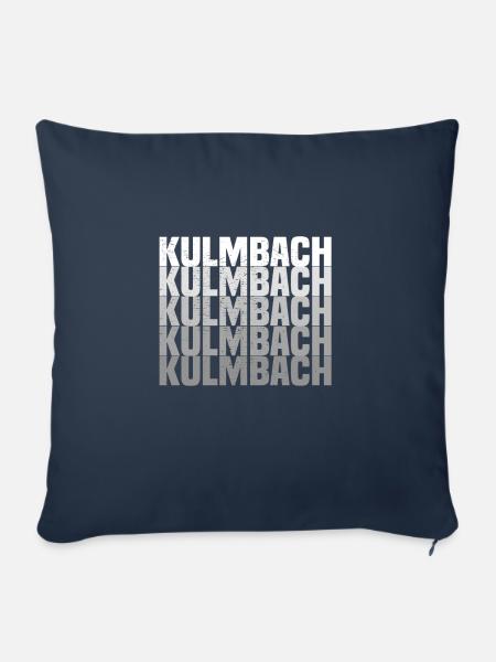 Kulmbach - Sofakissenbezug 45 x 45 cm - Navy