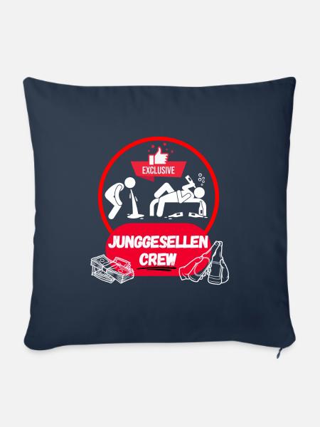 JGA - Sofakissenbezug 45 x 45 cm - Navy