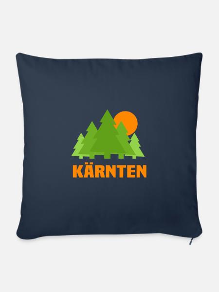 Kärnten - Sofakissenbezug 45 x 45 cm - Navy