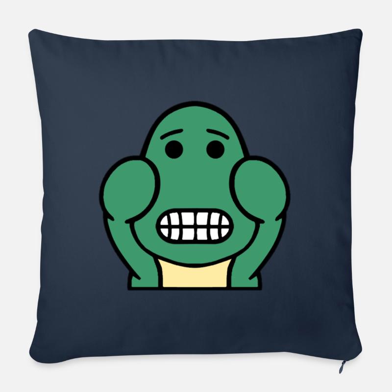 Dolly Grin - Sofa pillowcase 17,3'' x 17,3'' (45 x 45 cm) - navy