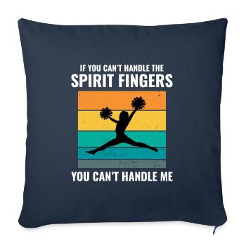 Cheerleader Cheerleading Girl Cheering Cheer Squad - Sofa pillowcase 17,3'' x 17,3'' (45 x 45 cm) - navy - Front